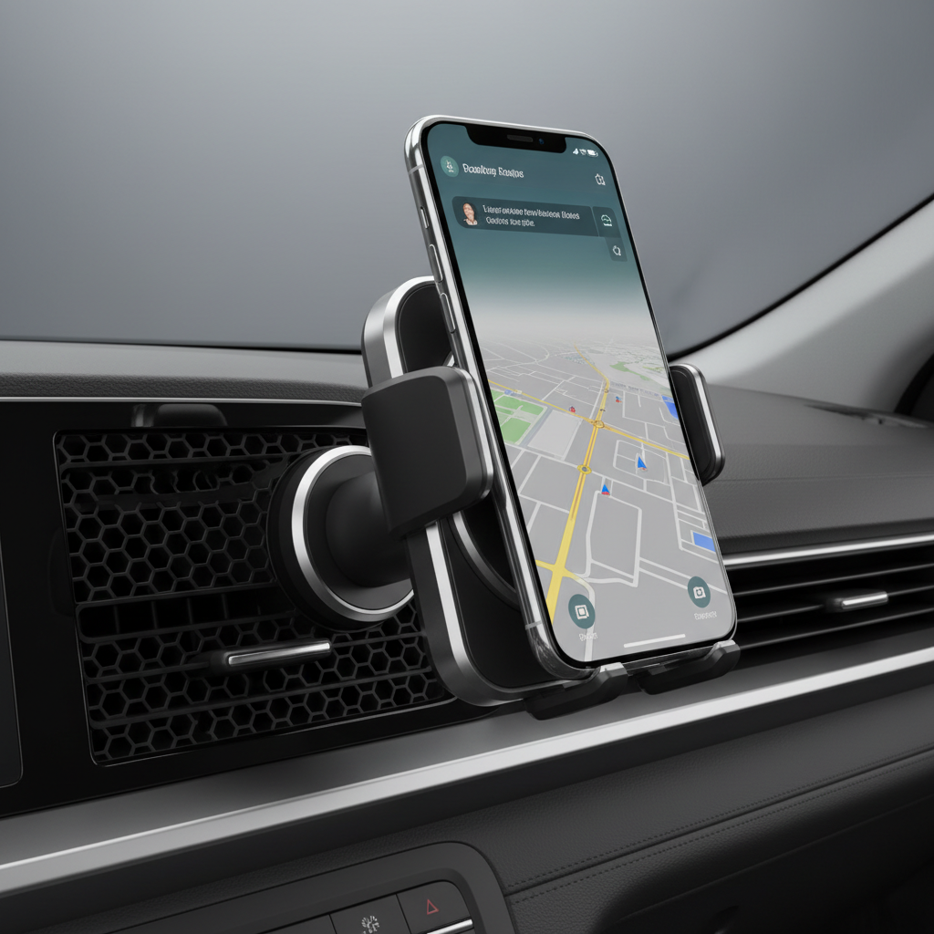 AutoCharge 15W Wireless Car Charger Mount - SmartNest Arabia