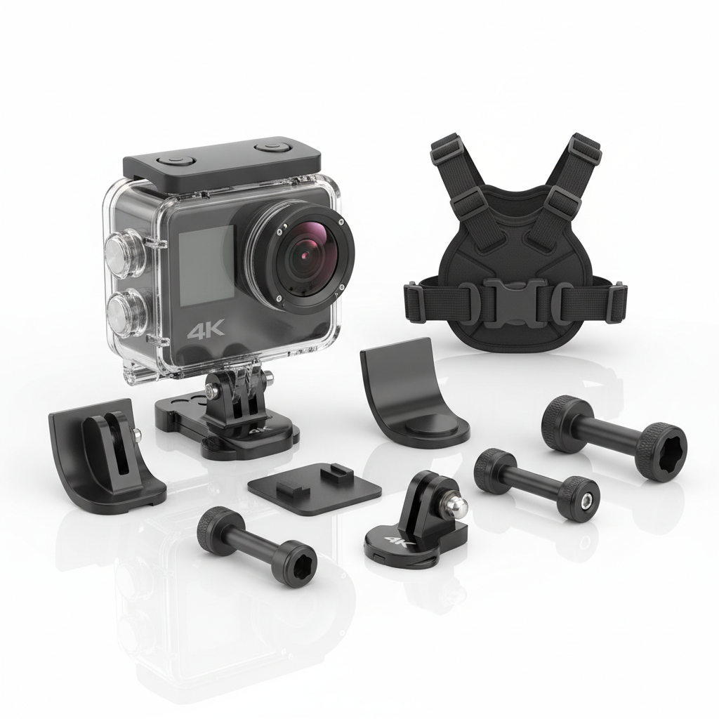 NestCam Action 4K Waterproof Action Camera