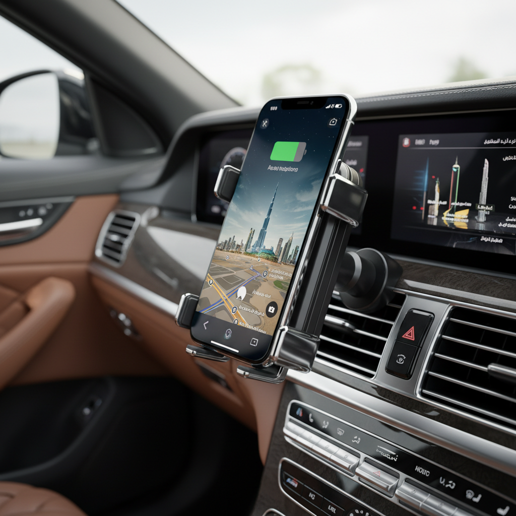 NestCharge Auto Wireless Car Charging Mount