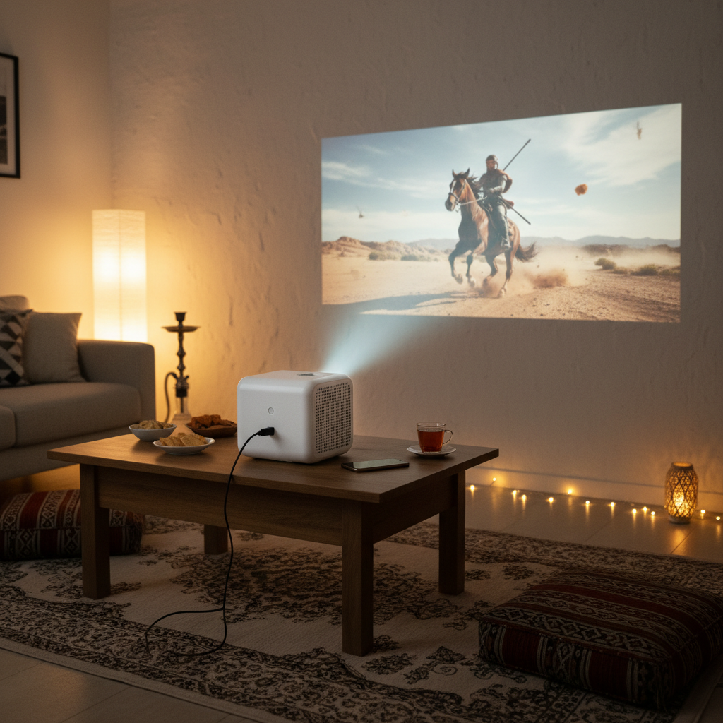 NestCine Mini Portable Projector