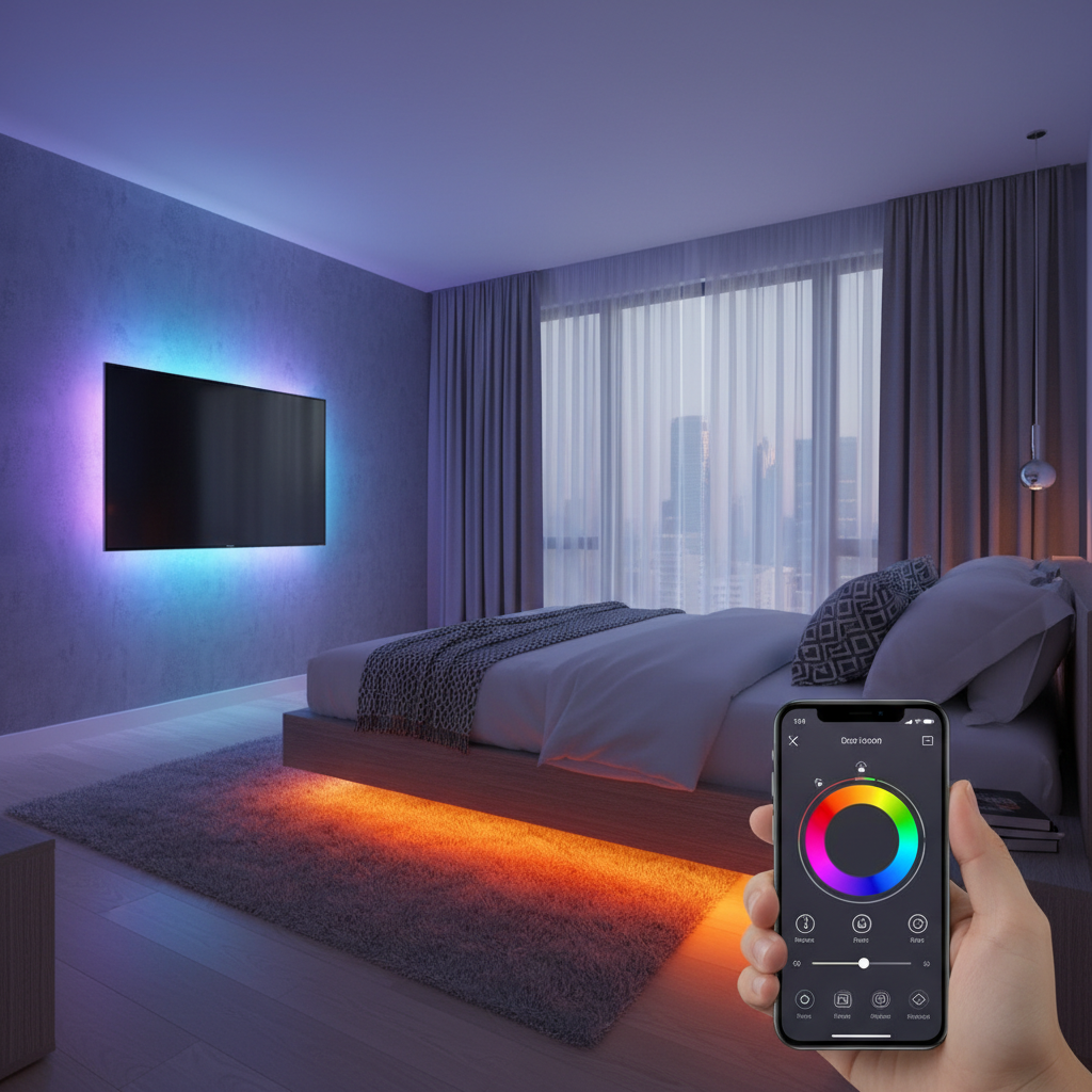 NestGlow Smart RGB LED Strip Lights